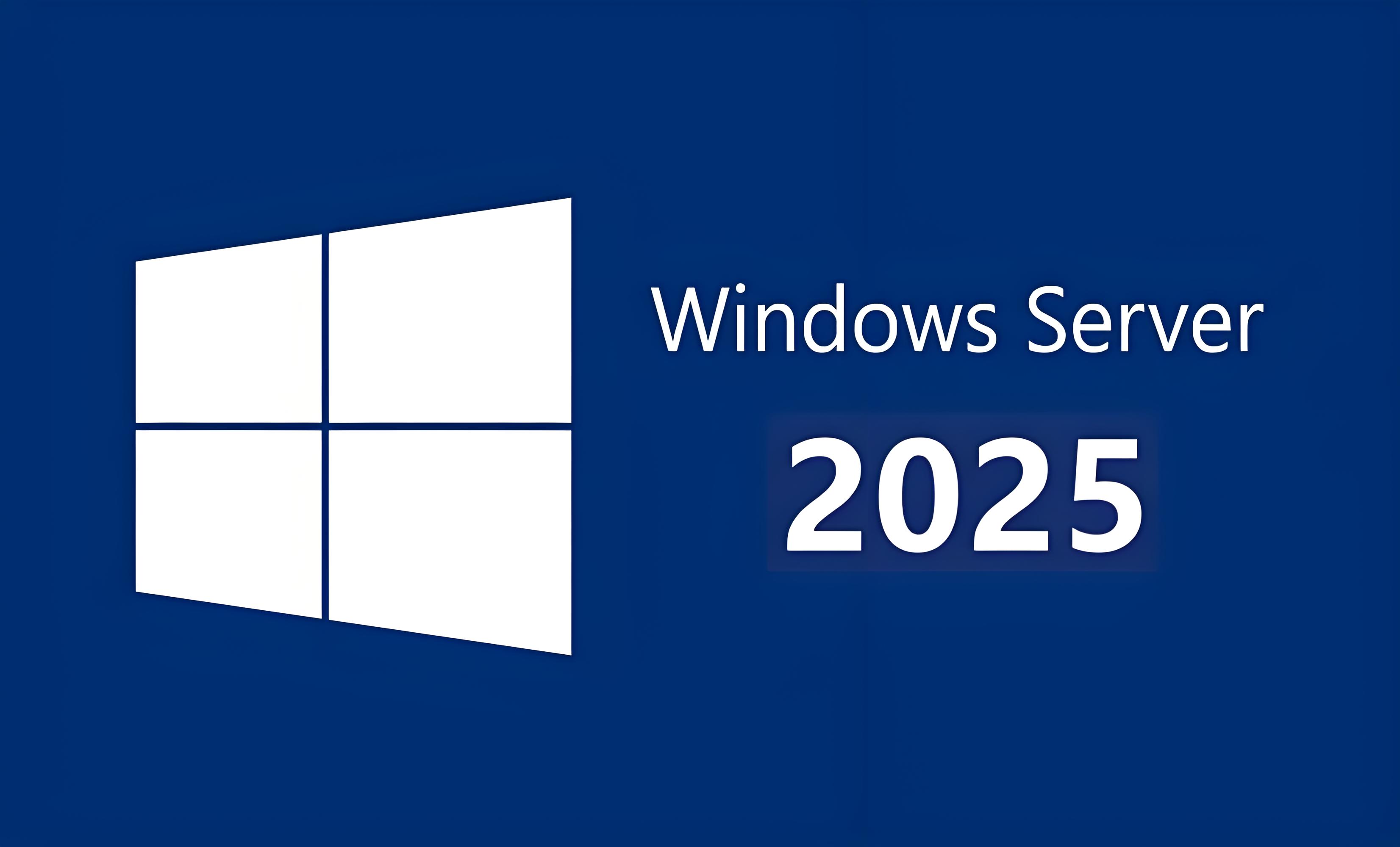 WINDOWS SERVER 2025 官方镜像下载