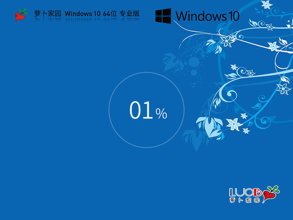 【品牌专属】萝卜家园 Windows10 64位 专业装机版免费下载
